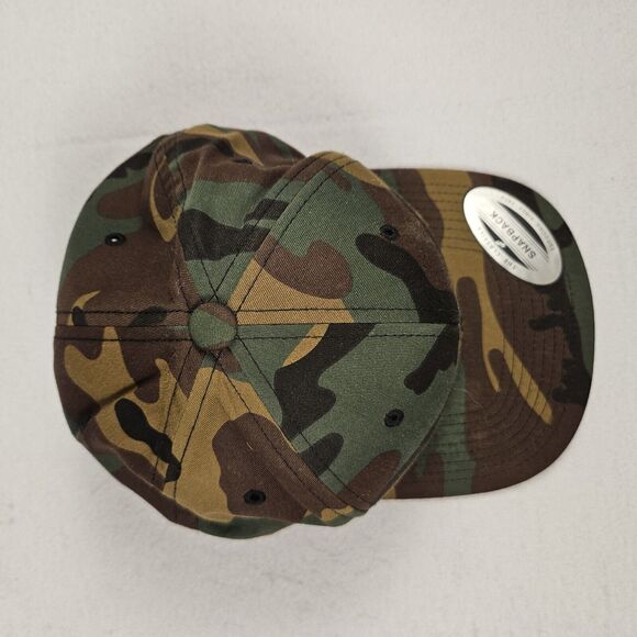 Sworn Oath Camo Military Hat Snapback Embroidered Flag Logo Baseball Cap NEW - Picture 10 of 11